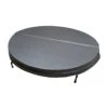 1.83 Metre (72'') Round Hot Tub Cover - Grey -SoakSense Shop 12 round hot tub cover grey
