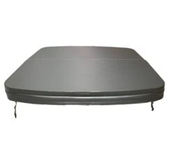 Grey Hot Tub Cover For Freeflow Monterey / Hot Tub Superstore Typhoon 13 Grey Hot Tub Cover For Freeflow Monterey / Hot Tub Superstore Typhoon -SoakSense Shop 15 cover grey 2