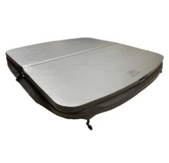 Grey Hot Tub Cover For Freeflow Monterey / Hot Tub Superstore Typhoon 14 Grey Hot Tub Cover For Freeflow Monterey / Hot Tub Superstore Typhoon -SoakSense Shop 15 cover grey 3