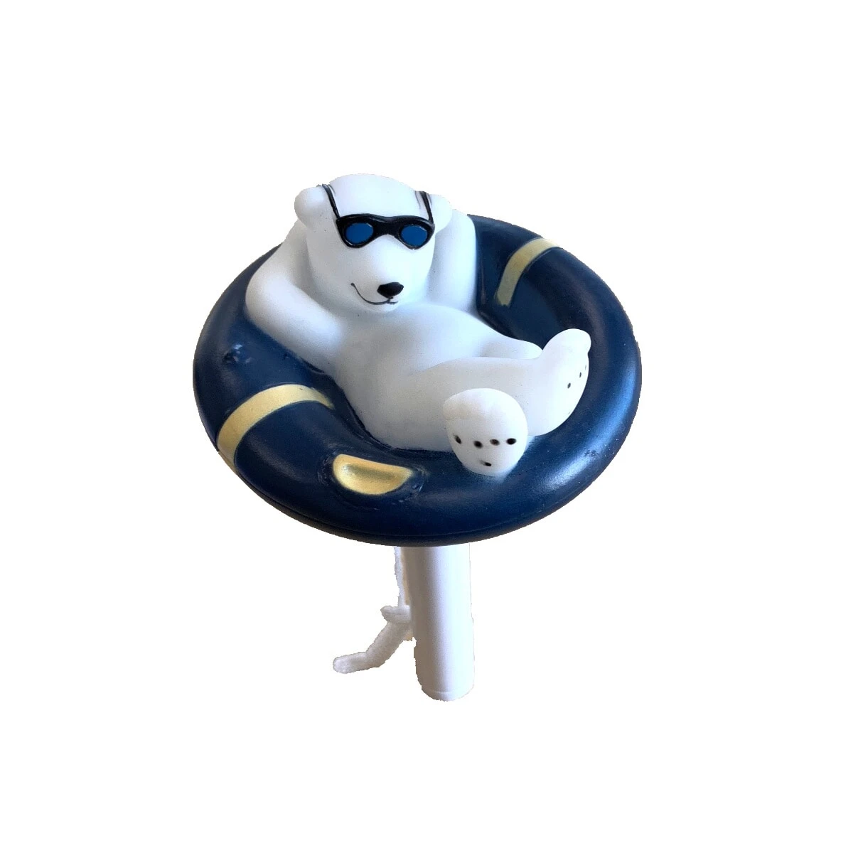 Floating Polar Bear In Ring Thermometer 3 Floating Polar Bear In Ring Thermometer