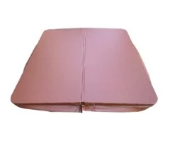 2 Metre (78.75'') Square Hot Tub Cover - Brown -SoakSense Shop brown cover 12 1 1