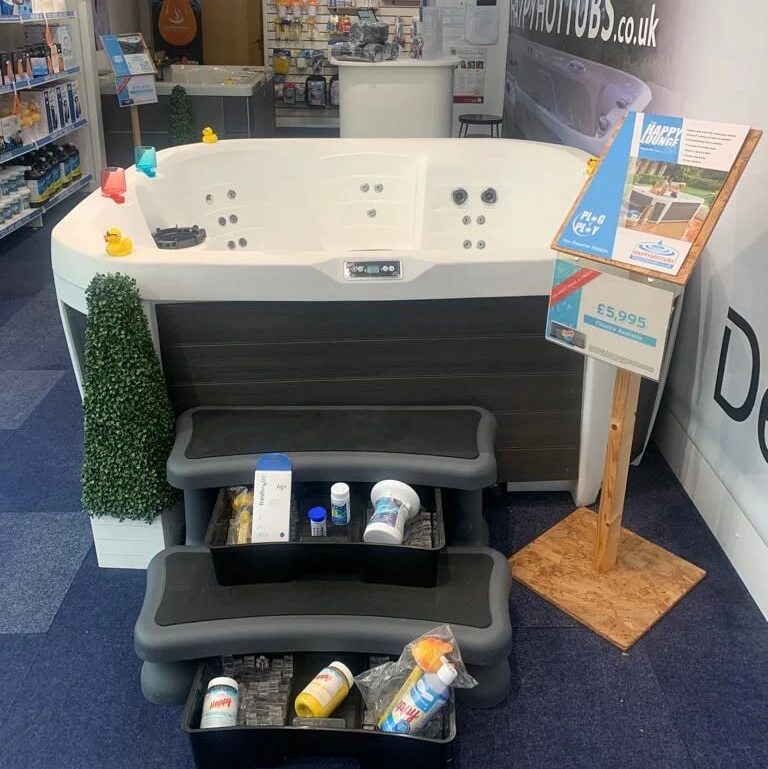 Off-Display (Cadnam) Happy 25 Lounge - 5 Person Plug & Play Hot Tub 3 Off-Display (Cadnam) Happy 25 Lounge - 5 Person Plug & Play Hot Tub