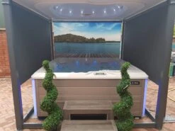 Covana Oasis Automated Hot Tub Cover / Gazebo -SoakSense Shop covana oasis hot tub cover 2