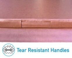 2.135 X 1.98 Metre (84'' X 78'') Rectangular Hot Tub Cover - Brown -SoakSense Shop cover 1 2