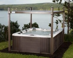 Covana Evolution Automated Hot Tub Cover / Gazebo -SoakSense Shop evolution 4