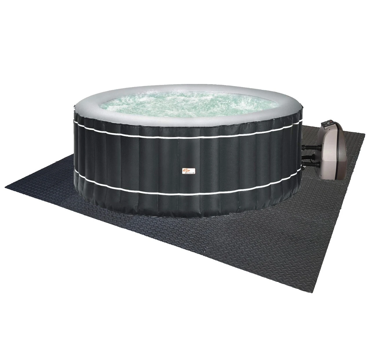 Interlocking EVA Floor Mat Base / Surround For Hot Tubs 3 Interlocking EVA Floor Mat Base / Surround For Hot Tubs