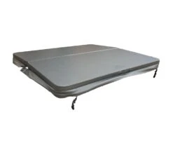 2.19 Metre (86.25'') Square Hot Tub Cover - Grey -SoakSense Shop grey cover 2 2