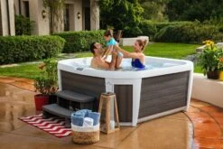 Happy 25 Lounge - 5 Person Hot Tub -SoakSense Shop happy 021 pop