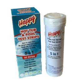 Happy Hot Tubs 5-Way Test Strips -SoakSense Shop happy 5 way 2