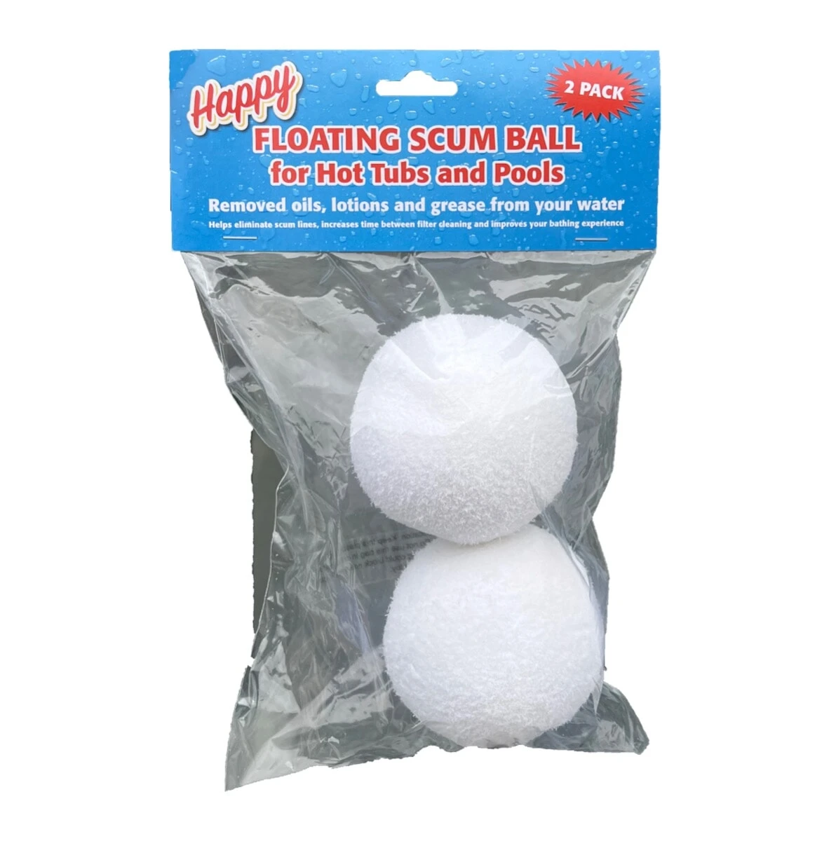 Happy Hot Tubs Floating Scum Ball (2 Pack) 7 Happy Hot Tubs Floating Scum Ball (2 Pack) - Image 5