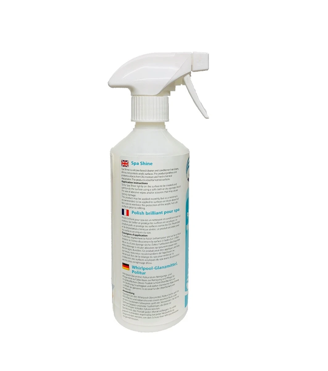 Hot Spring Freshwater Spa Shine Cleaner Spray 500ml 4 Hot Spring Freshwater Spa Shine Cleaner Spray 500ml - Image 2