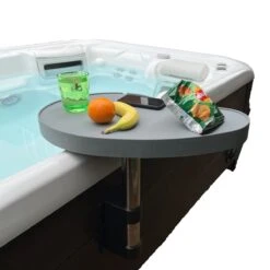 Happy Hot Tub Caddy Tray Table -SoakSense Shop hot tub caddy tray table