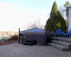 Covana Oasis Automated Hot Tub Cover / Gazebo -SoakSense Shop oasis 5