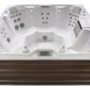 Hot Spring Pulse - 7 Person Hot Tub 1 Hot Spring Pulse - 7 Person Hot Tub -SoakSense Shop pulse white espresso