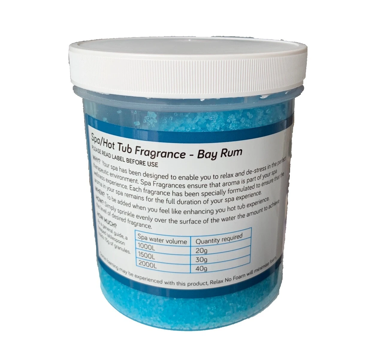 Relax Hot Tub Fragrance 500g - Bay Rum 4 Relax Hot Tub Fragrance 500g - Bay Rum - Image 2