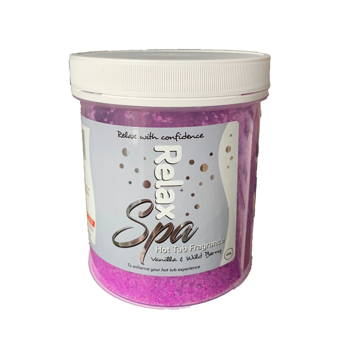 Relax Hot Tub Fragrance 500g - Vanilla & Wild Berry 3 Relax Hot Tub Fragrance 500g - Vanilla & Wild Berry