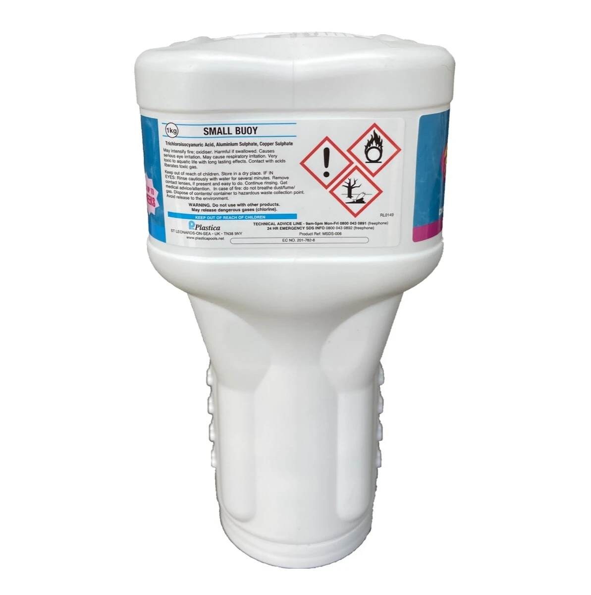 Relax Small Floating Buoy Pool Chlorine Dispenser 1kg 5 Relax Small Floating Buoy Pool Chlorine Dispenser 1kg - Image 3