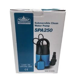 Happy Hot Tubs Submersible 250w Water Pump -SoakSense Shop sub pump 2
